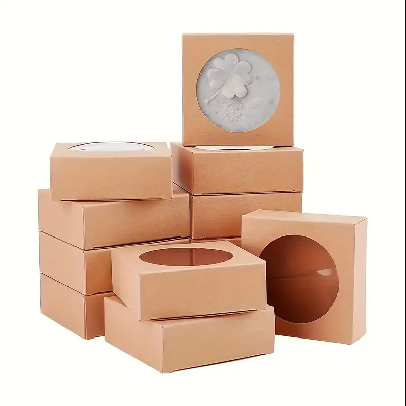 Event Party Box - 30/50 buah kotak kertas Kraft dengan