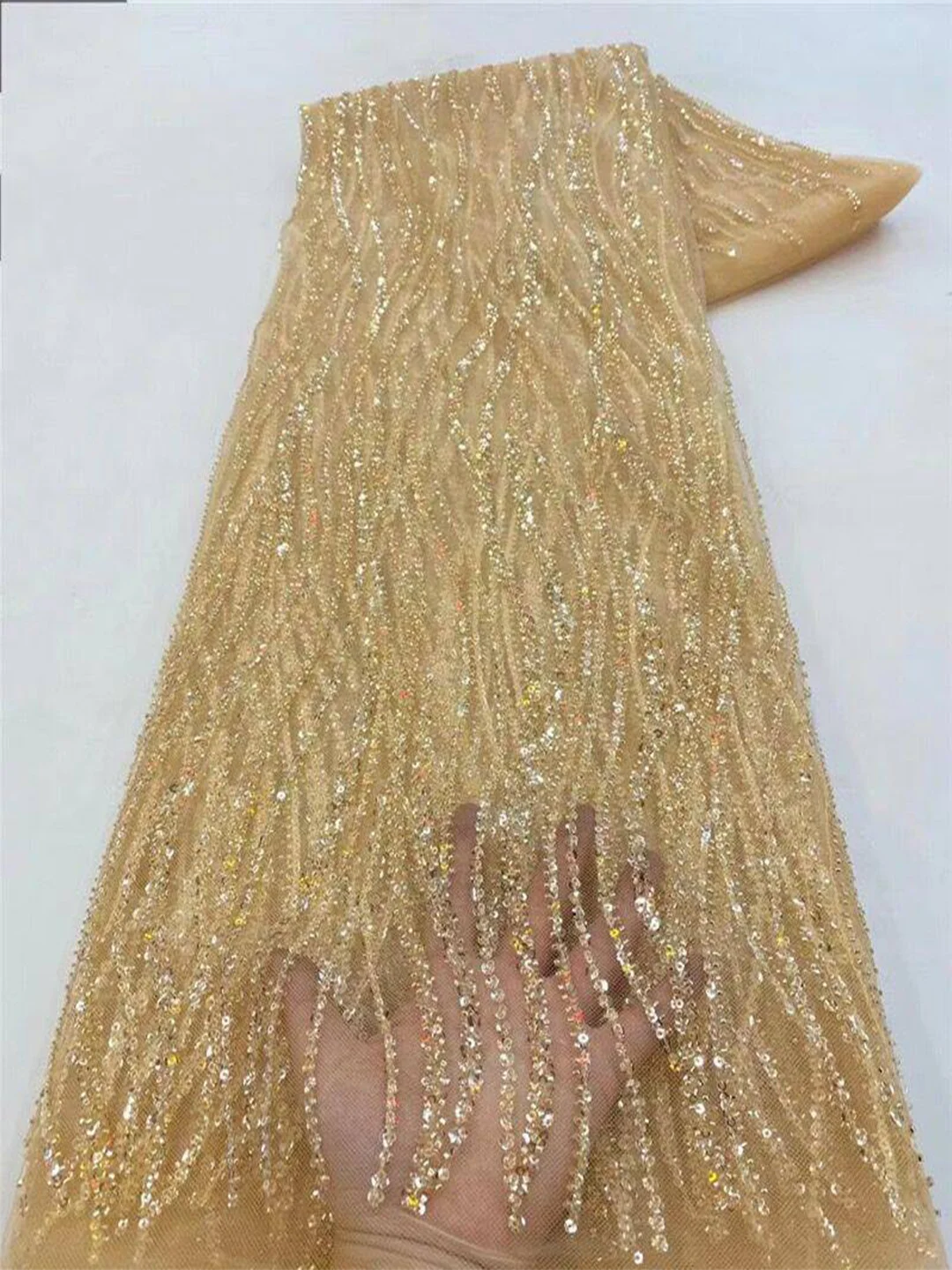 Kain Tulle Bordir Afrika Warna - Glitter Tablecloth ulasan dan harga