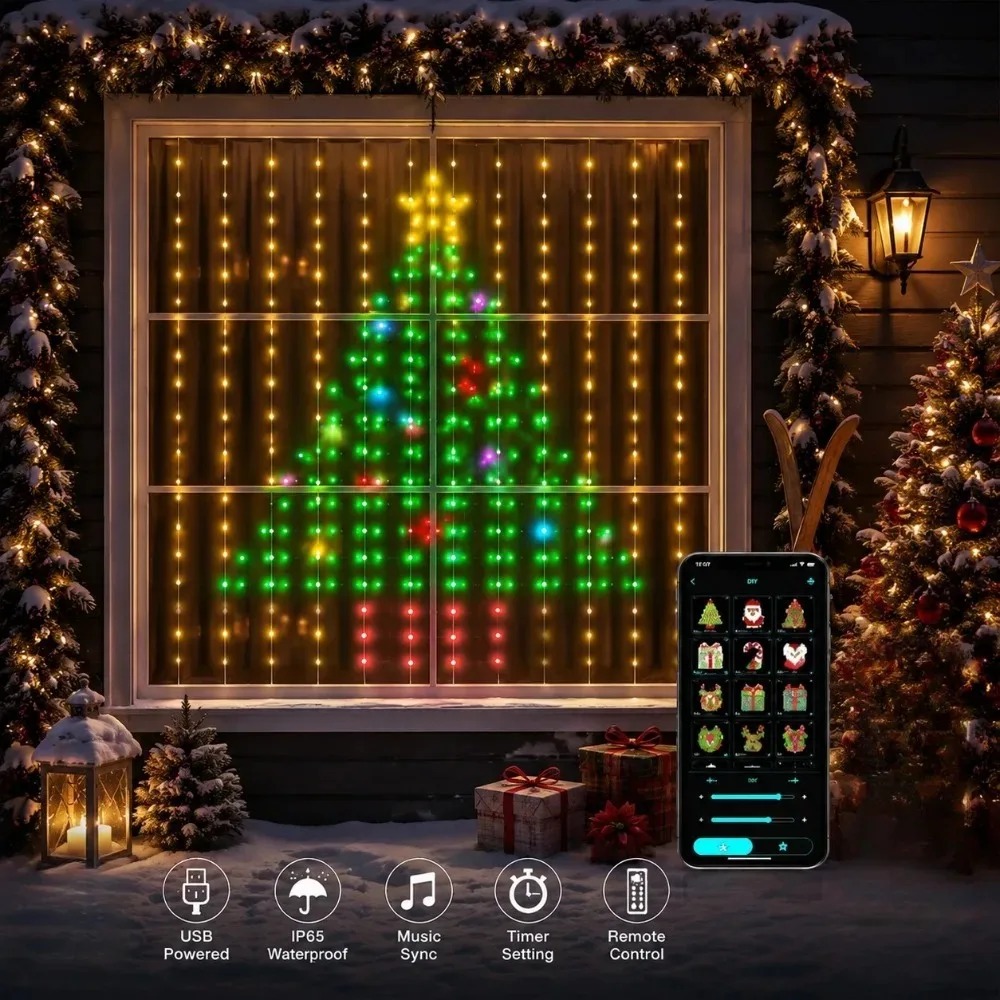 Lampu Hias Natal LED, Lampu Ti - Neon Sign Party ulasan dan harga