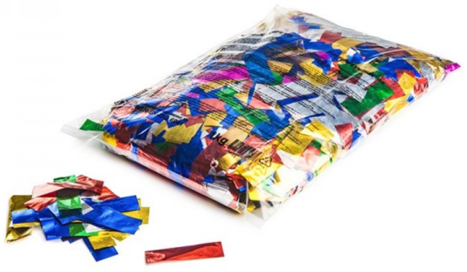 1kg/lot Bentuk Persegi Panjang - Confetti Cannon Tube ulasan dan harga