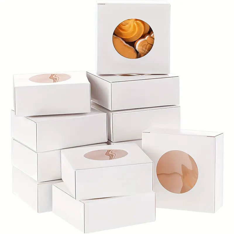 30/50 buah kotak kertas Kraft  - Event Party Box ulasan dan harga