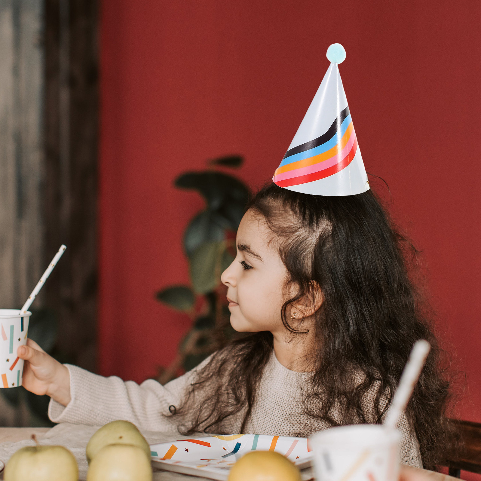 3 buah topi ulang tahun berben - Party Hat Cone ulasan dan harga