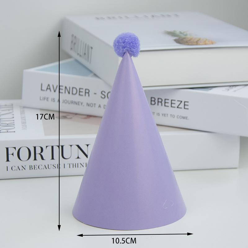 5/6/9/12 buah Topi Pesta Ulang - Party Hat Cone ulasan dan harga