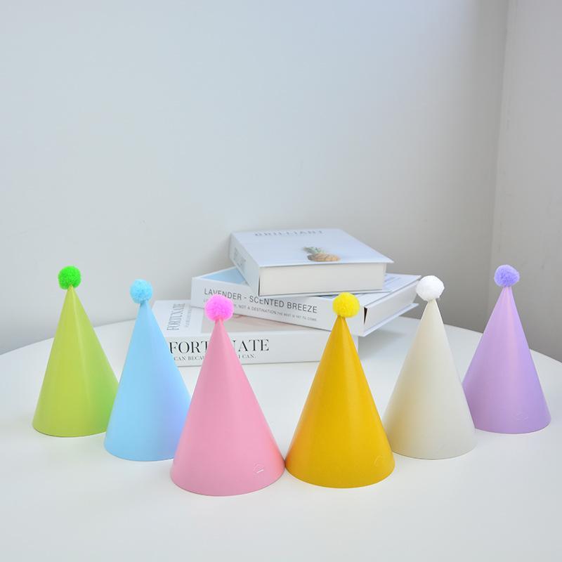 5/6/9/12 buah Topi Pesta Ulang - Party Hat Cone ulasan dan harga