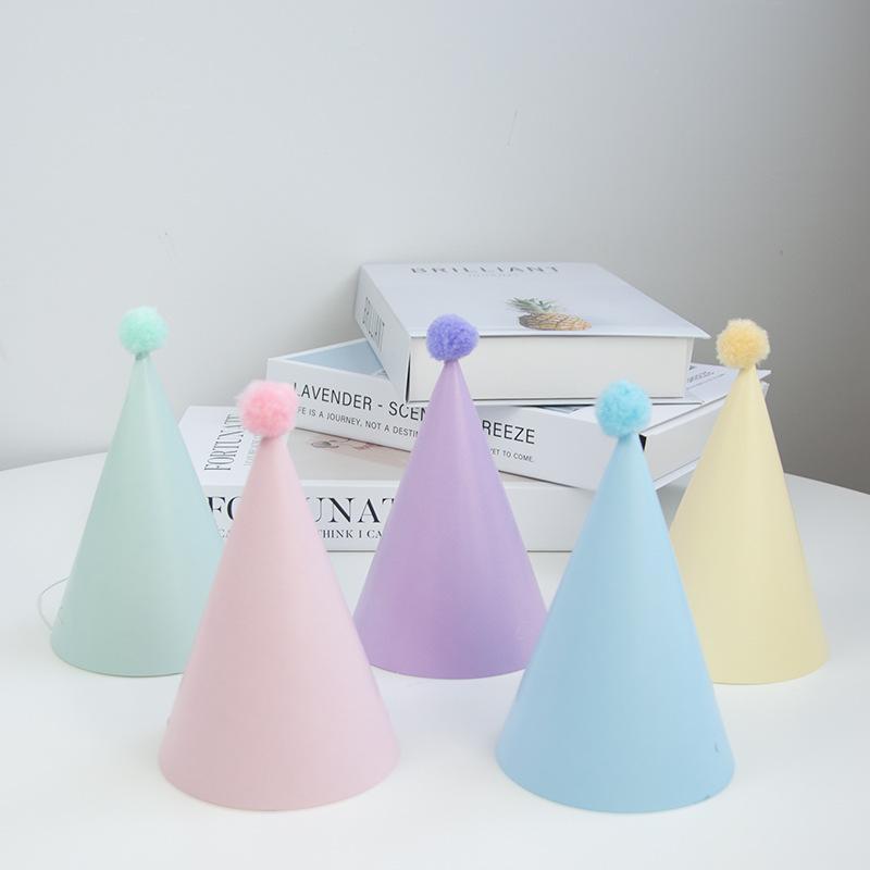 5/6/9/12 buah Topi Pesta Ulang - Party Hat Cone ulasan dan harga