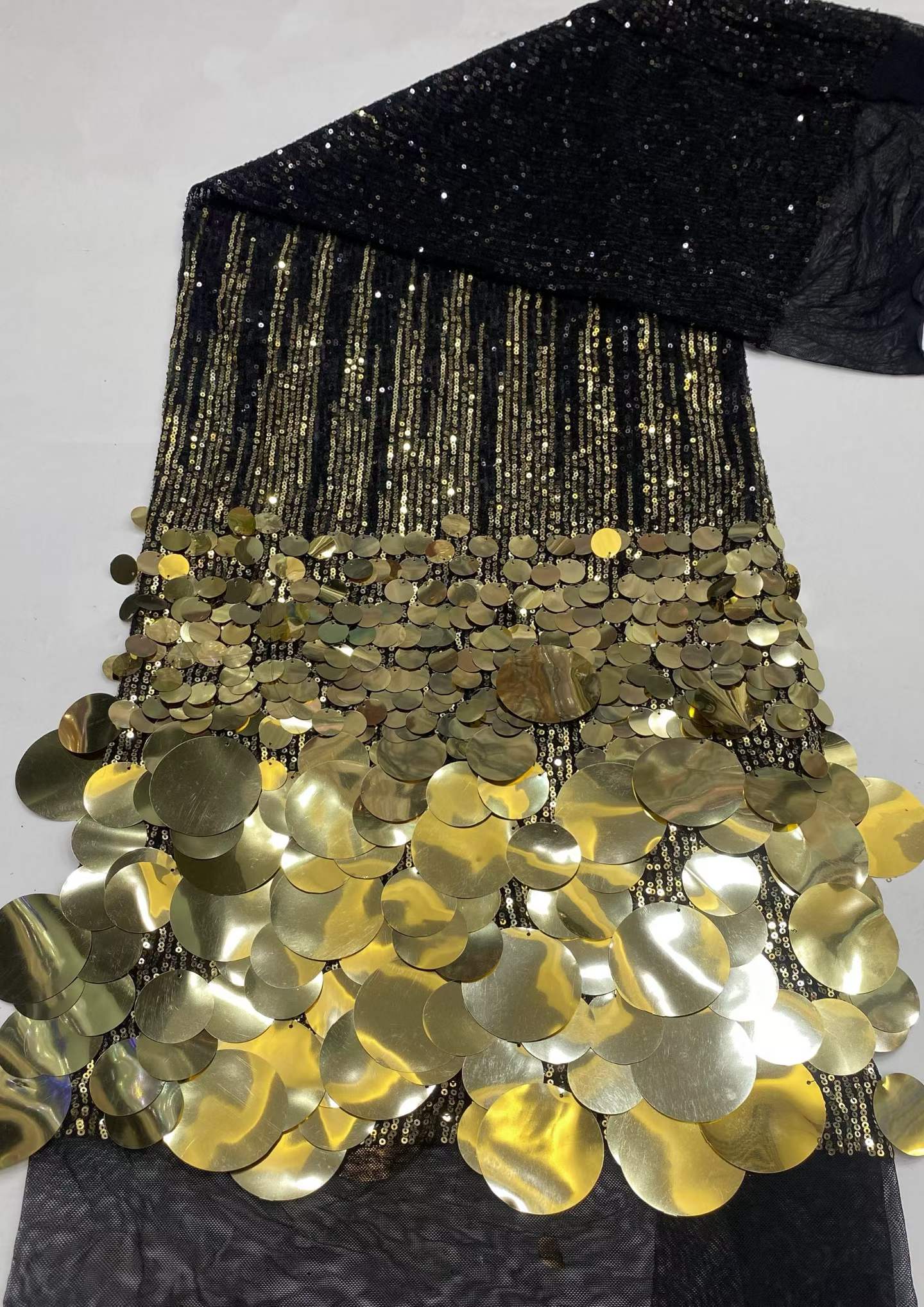 5 Yard Kain Tulle Payet Renda  - Glitter Tablecloth ulasan dan harga