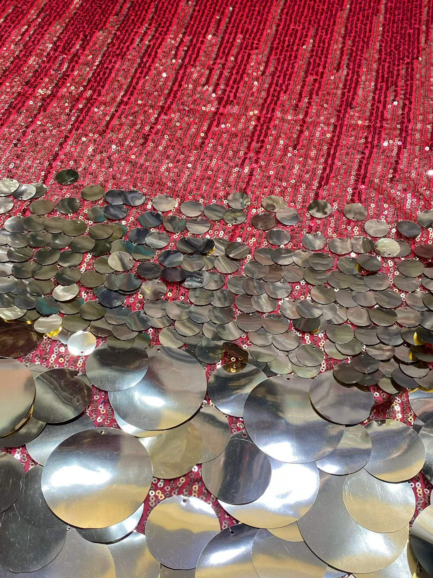 5 Yard Kain Tulle Payet Renda  - Glitter Tablecloth ulasan dan harga