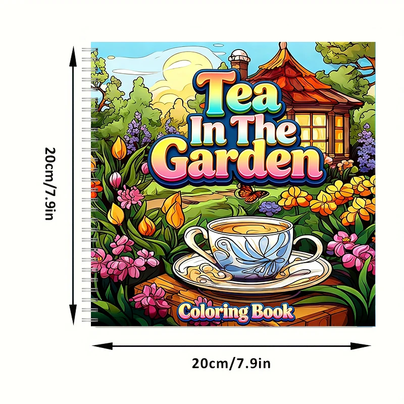 Buku Mewarnai Tea In The Garde - Supply Event ulasan dan harga